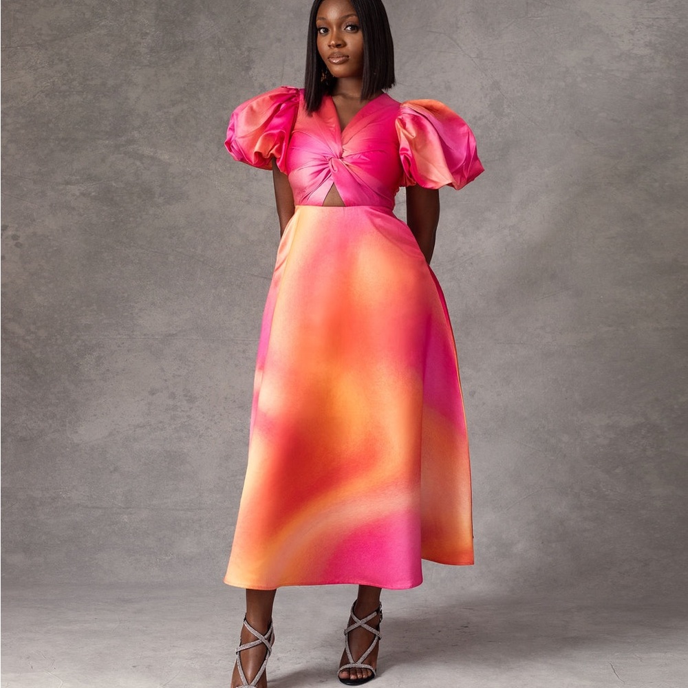 NWT Forever Amelia Gradient A-Line Dress